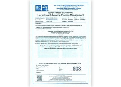 有害物质过程管理体系